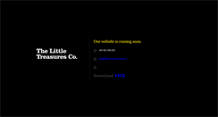 Desktop Screenshot of littletreasuresco.com